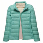 Chaqueta Acolchada de Senderismo Compresible para Mujer