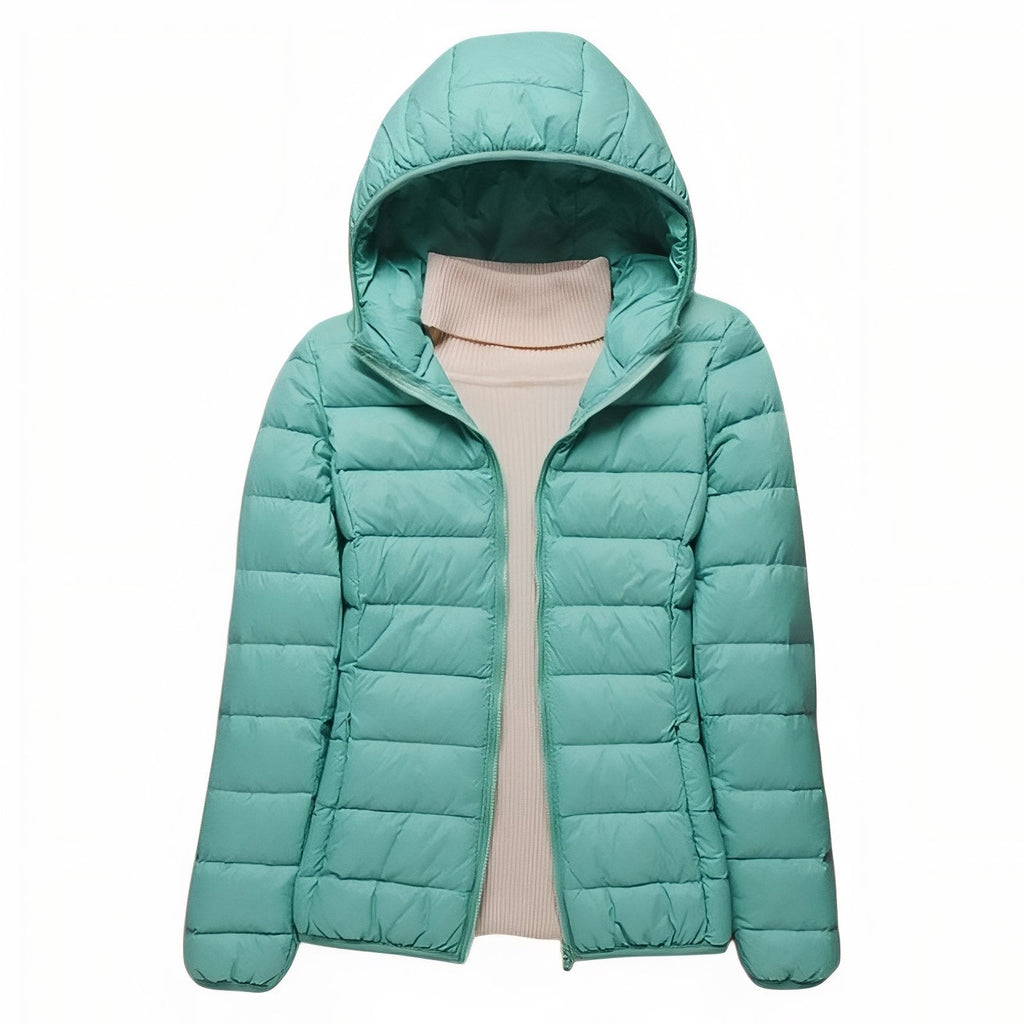Chaqueta Acolchada de Senderismo Compresible para Mujer