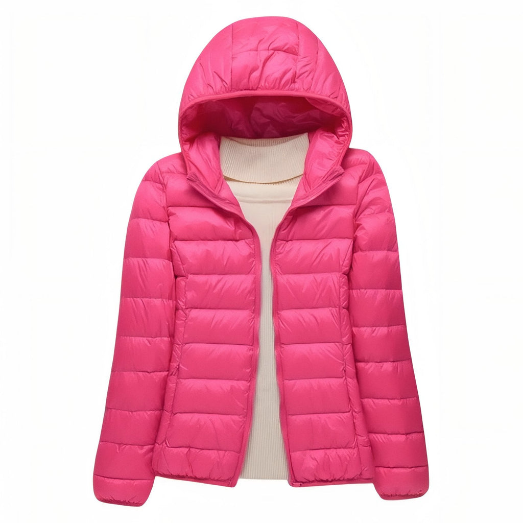Chaqueta Acolchada de Senderismo Compresible para Mujer