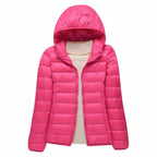 Chaqueta Acolchada de Senderismo Compresible para Mujer