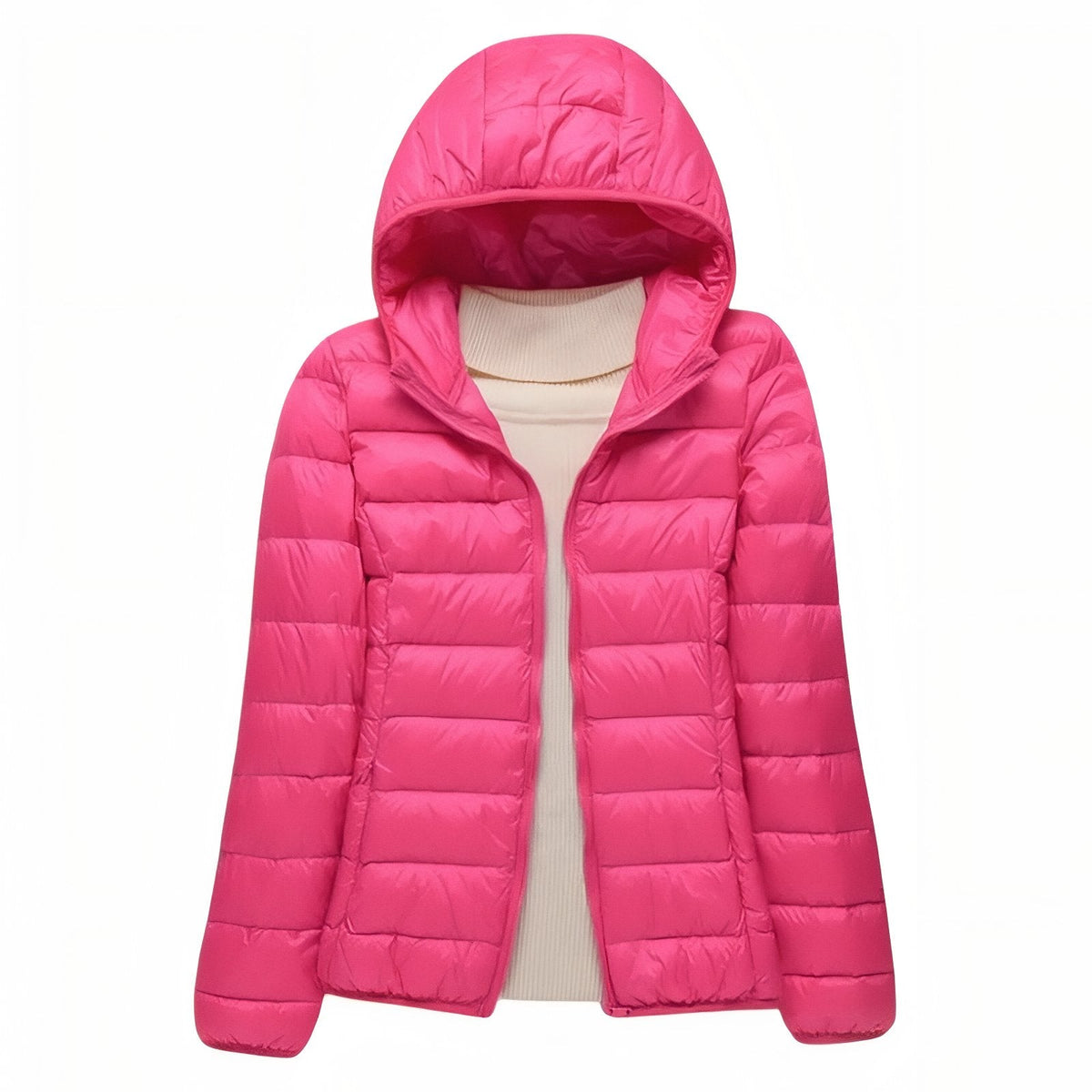 Chaqueta Acolchada de Senderismo Compresible para Mujer