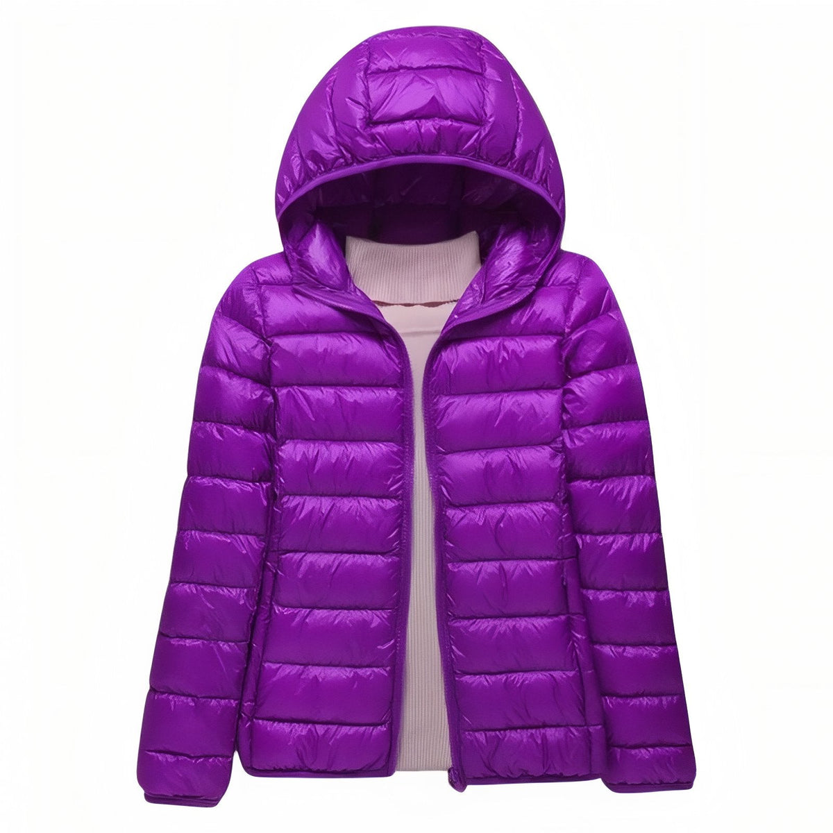 Chaqueta Acolchada de Senderismo Compresible para Mujer