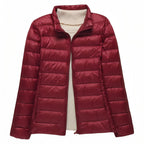 Chaqueta Acolchada de Senderismo Compresible para Mujer