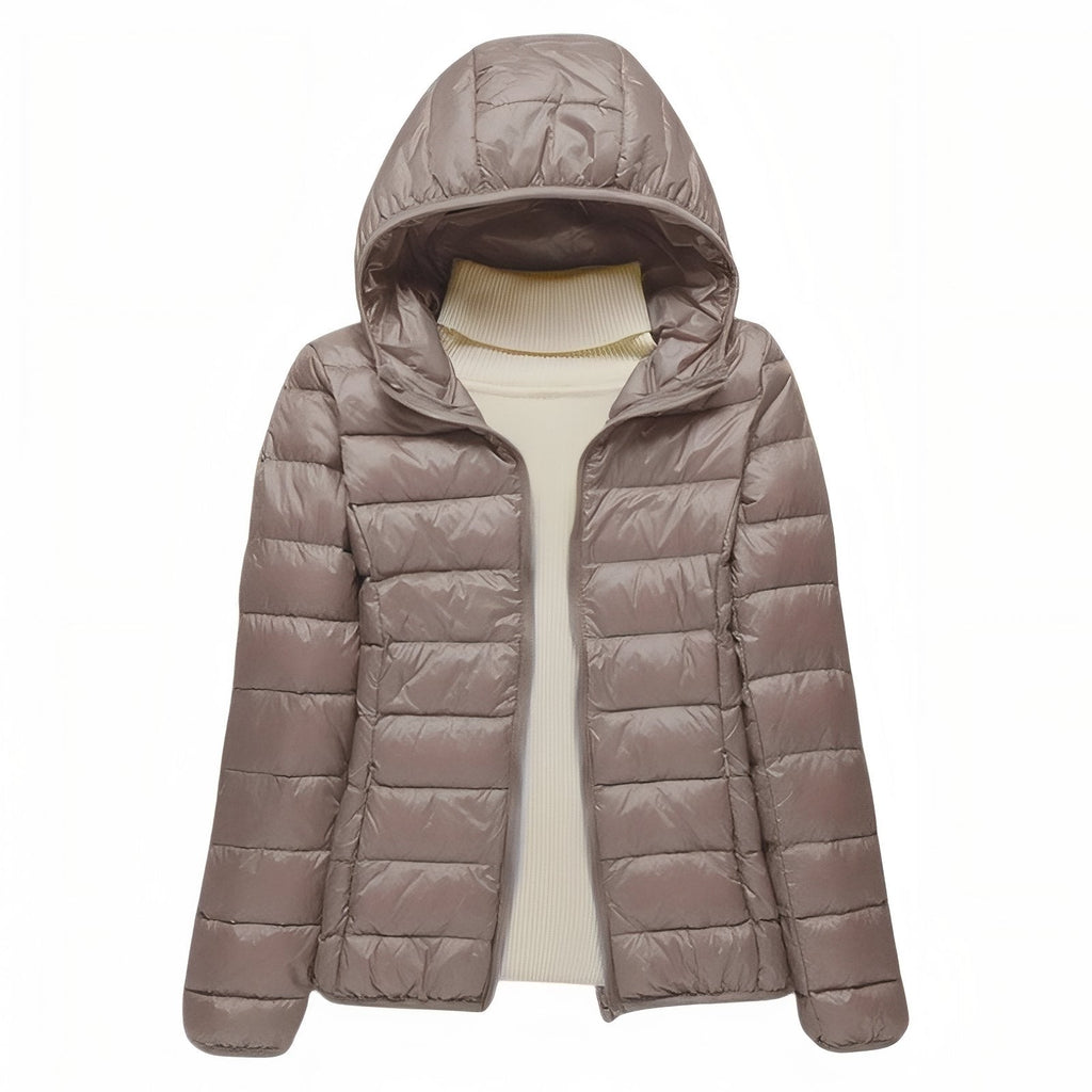 Chaqueta Acolchada de Senderismo Compresible para Mujer