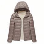 Chaqueta Acolchada de Senderismo Compresible para Mujer