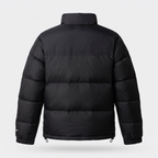 Chaqueta acolchada de plumón para hombre - Diseño color block, 700 fill power