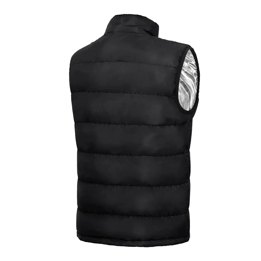 Chaqueta calefactable con 9 zonas de calor y tecnología de grafeno