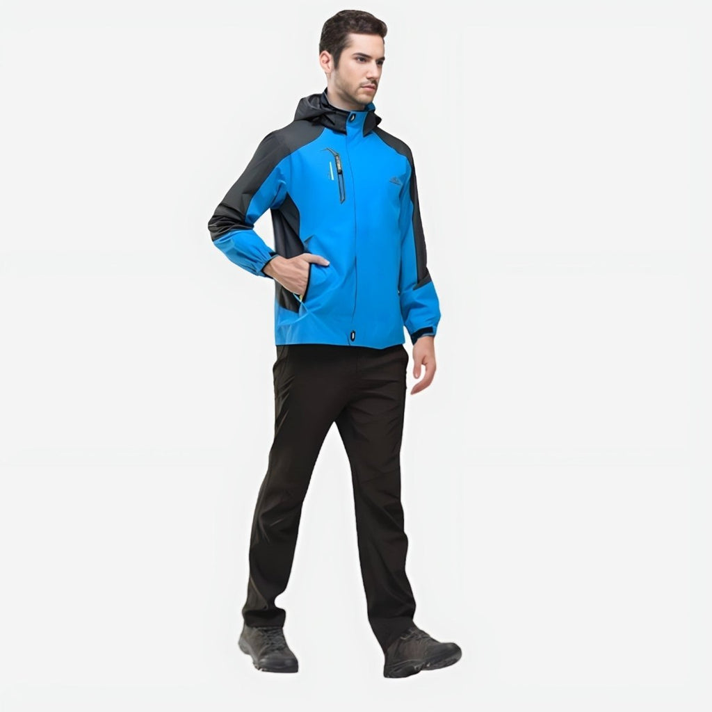 Chaqueta de Trekking - Hombre | Impermeable y Cortaviento - ORNISHOP