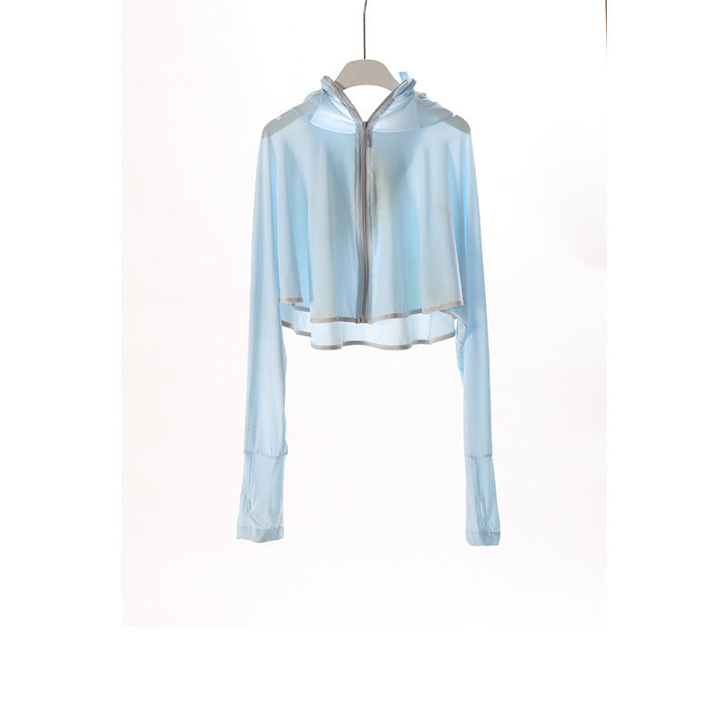 Chaqueta funcional de mujer con protección UV y tecnología transpirable