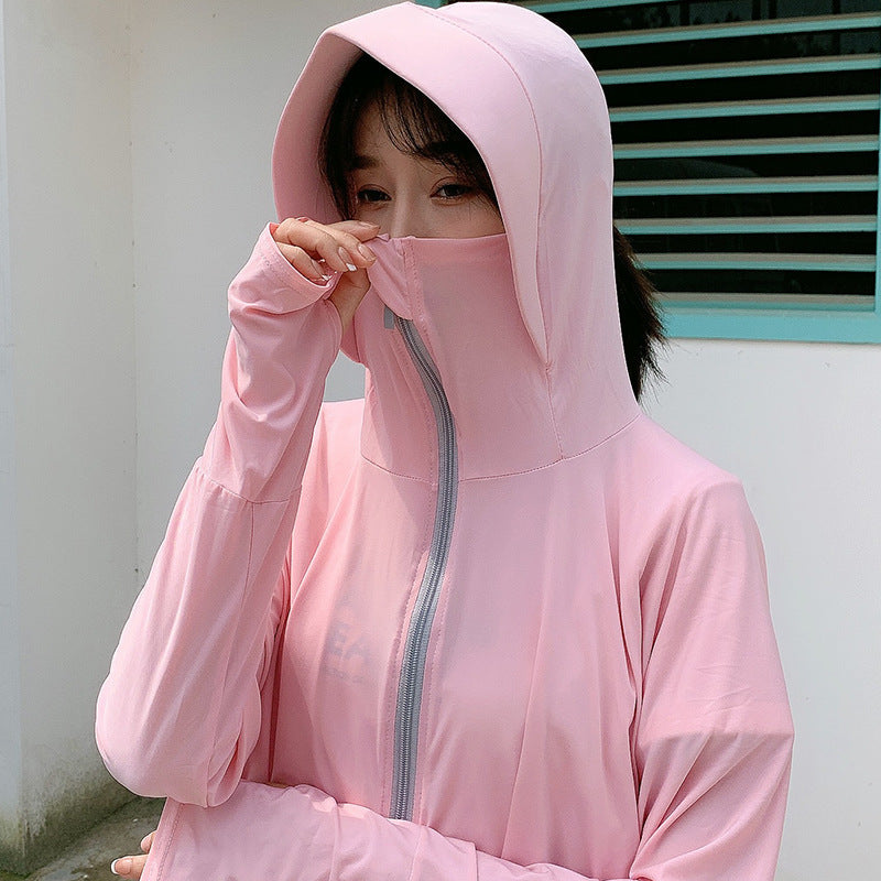 Chaqueta funcional de mujer con protección UV y tecnología transpirable