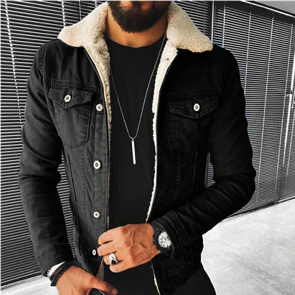 Chaqueta vaquera clásica de corte regular