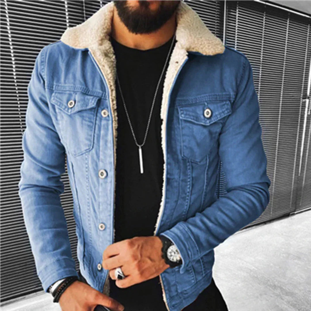 Chaqueta vaquera clásica de corte regular