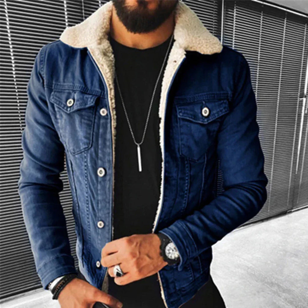 Chaqueta vaquera clásica de corte regular