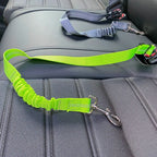 Cinturón de seguridad ajustable para perros en el coche