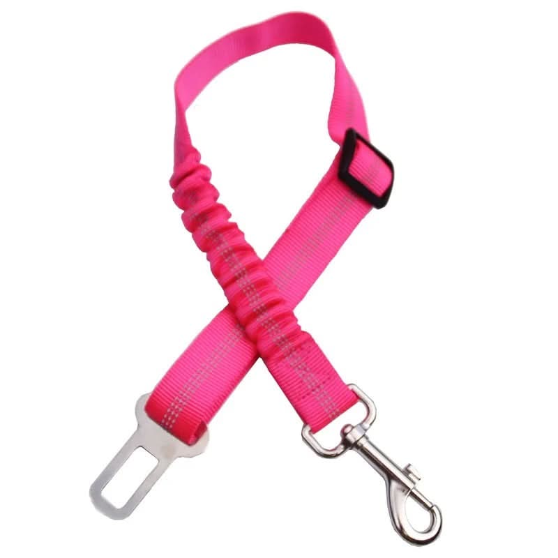Cinturón de seguridad ajustable para perros en el coche