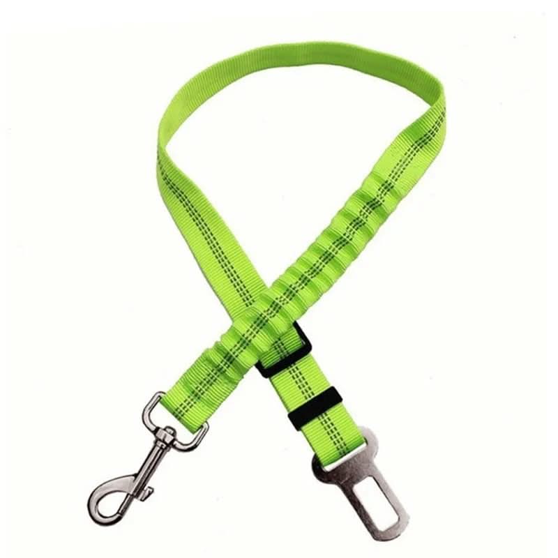 Cinturón de seguridad ajustable para perros en el coche