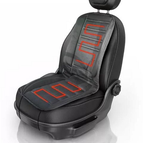 Cojín calefactable para asiento de coche con cobertura completa