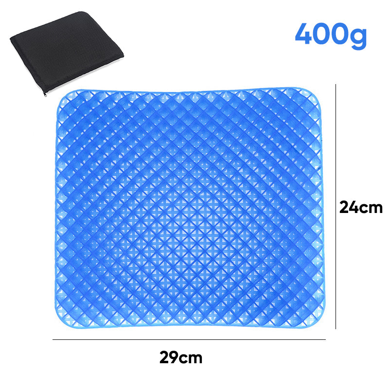 Cojín de gel con forma de panal para asiento