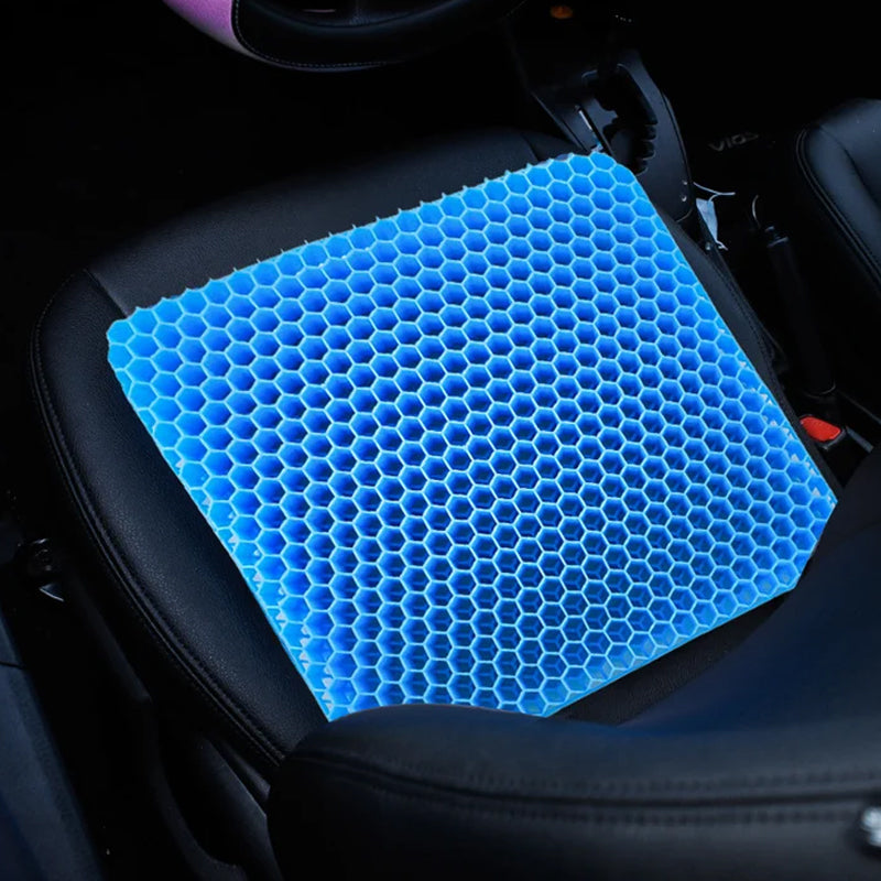 Cojín de gel con forma de panal para asiento