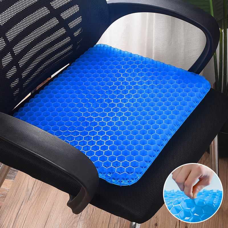 Cojín de gel con forma de panal para asiento
