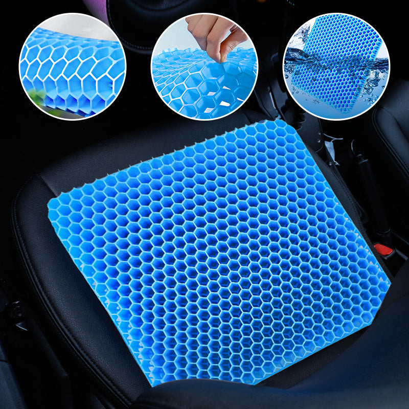 Cojín de gel con forma de panal para asiento