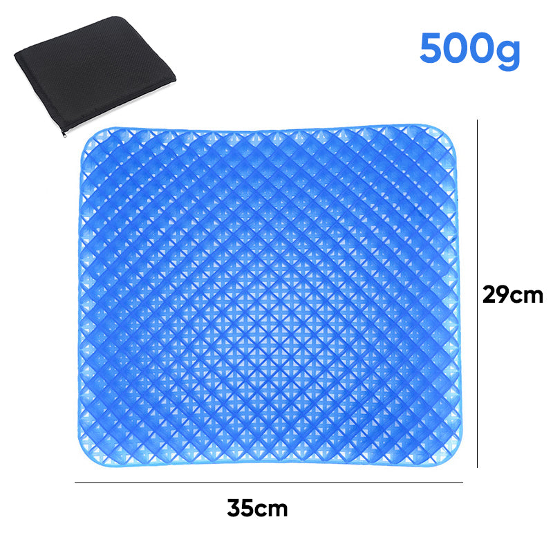 Cojín de gel con forma de panal para asiento