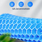 Cojín de gel con forma de panal para asiento