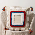 Cojín decorativo artesanal estilo boho marroquí