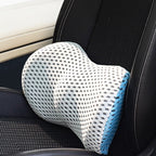 Cojín lumbar ortopédico SpineRest | Soporte ergonómico para la espalda en oficina, coche y hogar | Funda extraíble