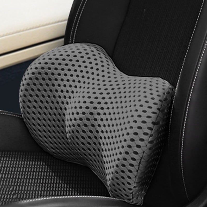 Cojín lumbar ortopédico SpineRest | Soporte ergonómico para la espalda en oficina, coche y hogar | Funda extraíble