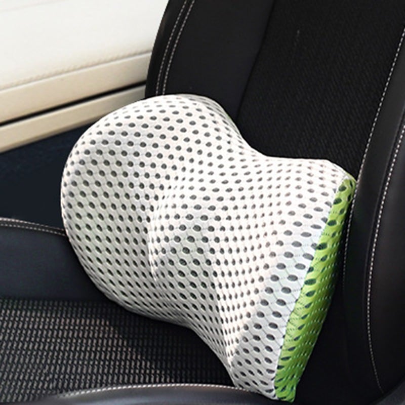 Cojín lumbar ortopédico SpineRest | Soporte ergonómico para la espalda en oficina, coche y hogar | Funda extraíble