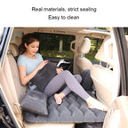 Colchón inflable para coche con almohadas y kit de reparación