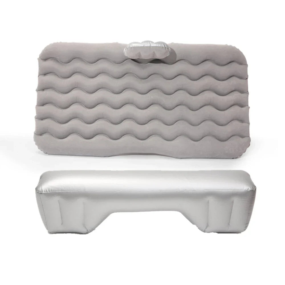 Colchón inflable para coche con almohadas y kit de reparación
