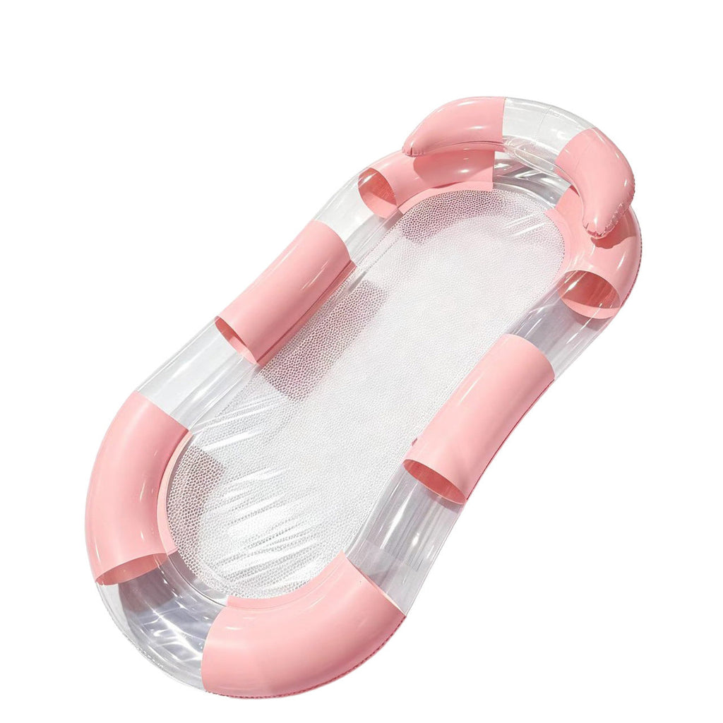 Colchoneta hinchable unisex con estructura de malla