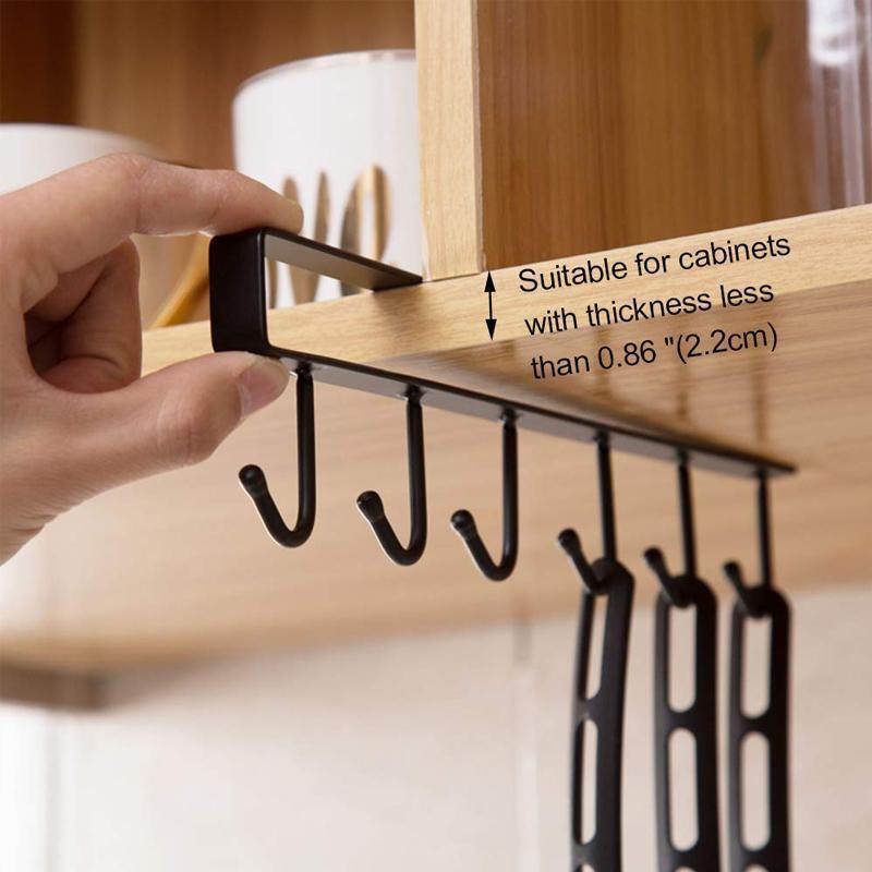 Colgador bajo mueble sin taladro