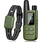 Collar de adiestramiento para perros con mando a distancia, alcance de 1006 m, collar ajustable para perros de 4,5 a 54 