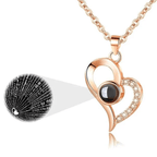 Collar «Te quiero» en 100 idiomas - Set de regalo único