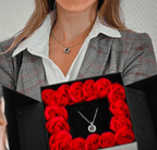 Collar «Te quiero» en 100 idiomas - Set de regalo único
