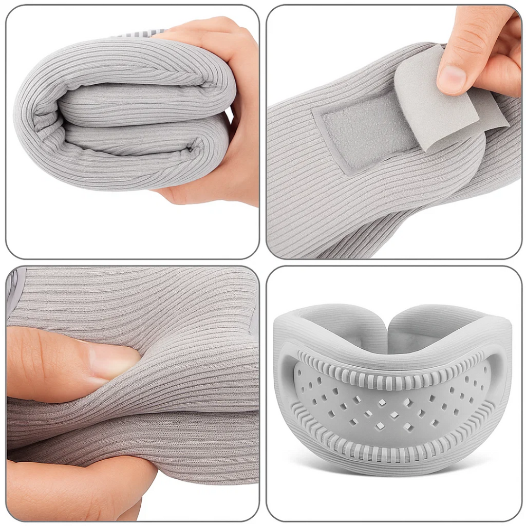 Collarín cervical suave CerviSoft con espuma acolchada y diseño transpirable