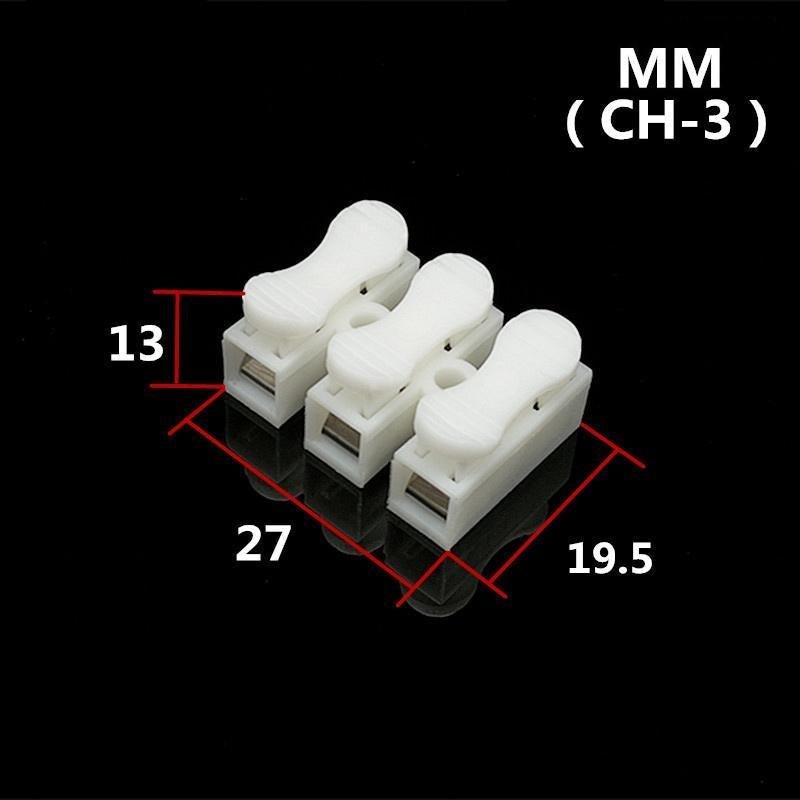 Conector de terminal de presión autoajustable