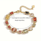Conjunto de joyería con diseño geométrico moderno