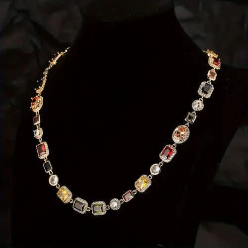 Conjunto de joyería con diseño geométrico moderno