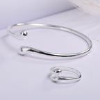 Conjunto de joyería de cuatro piezas