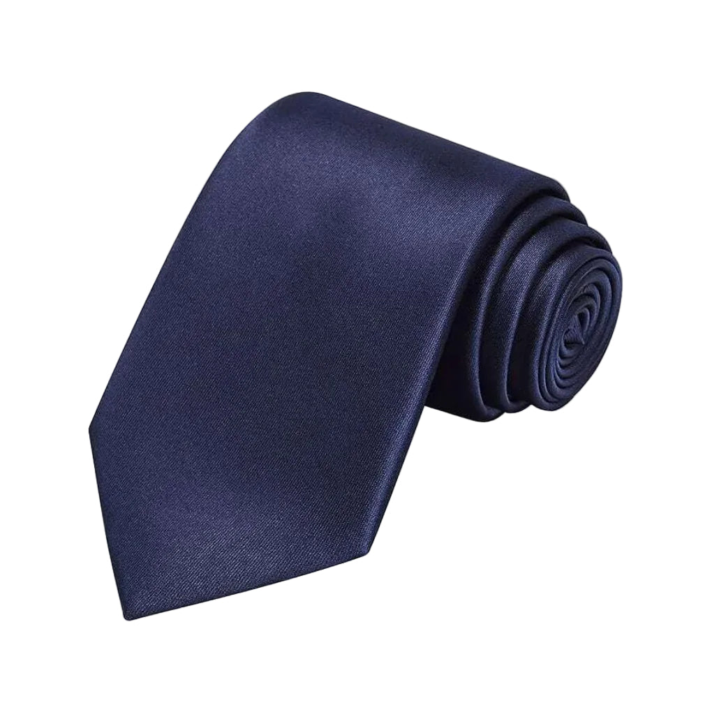 Corbata lisa de hombre