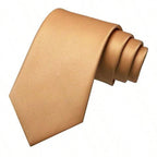 Corbata lisa de hombre