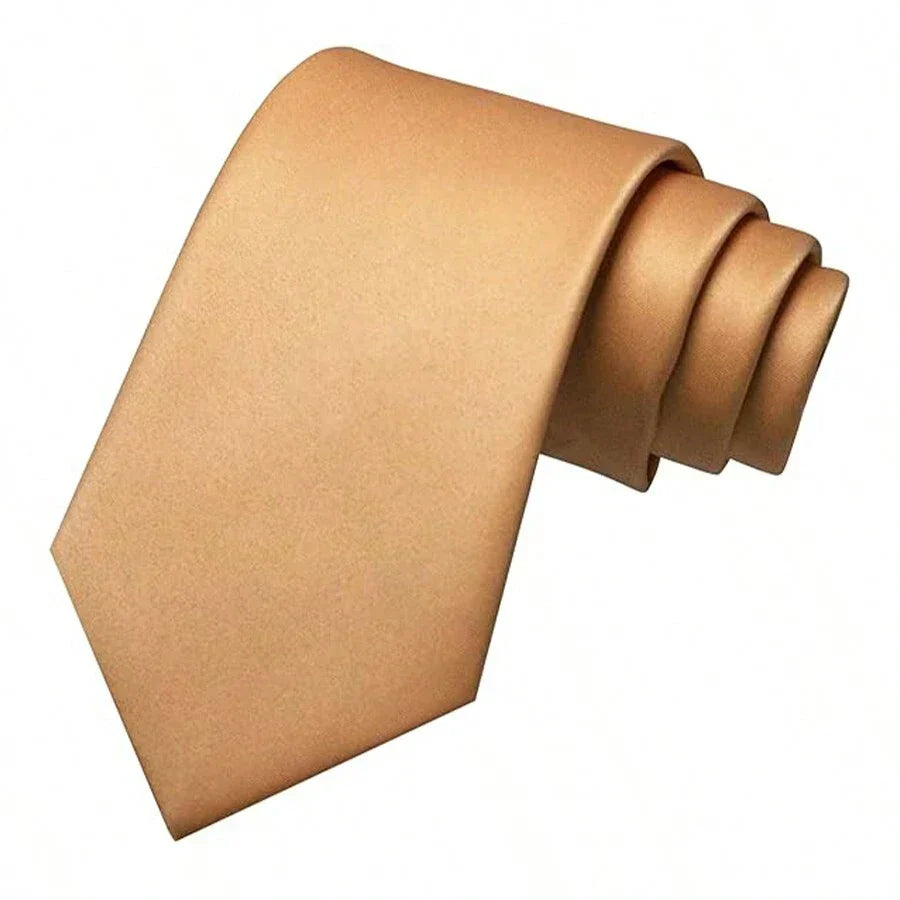 Corbata lisa de hombre