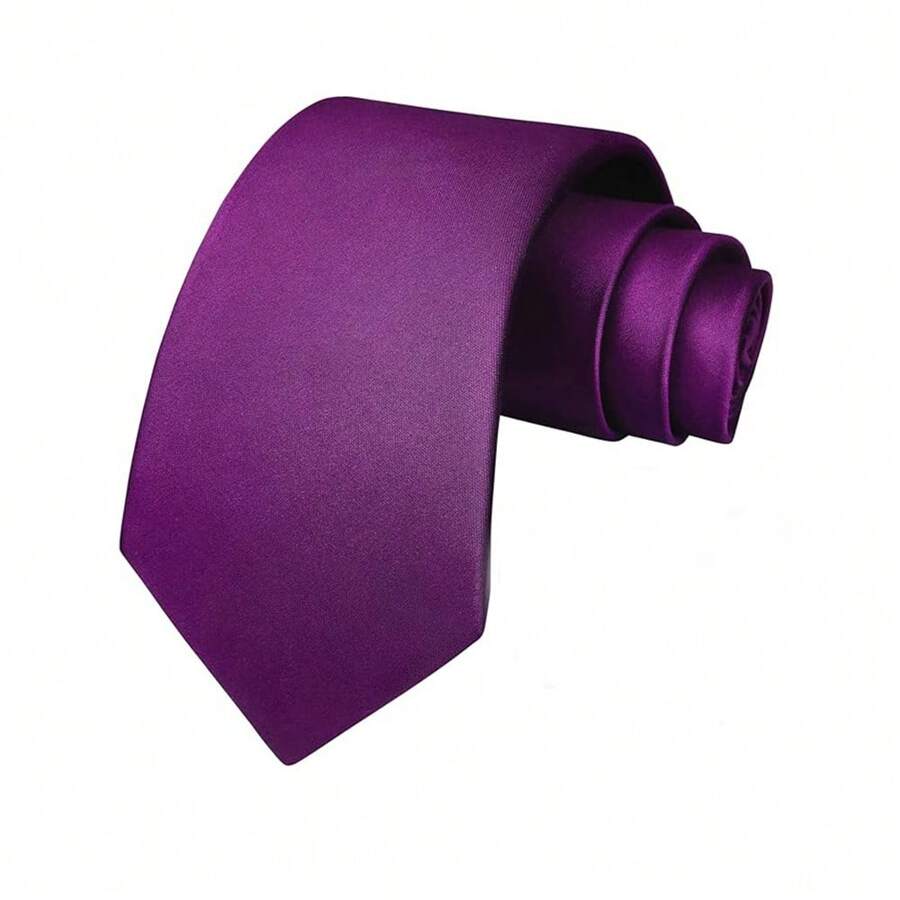 Corbata lisa de hombre
