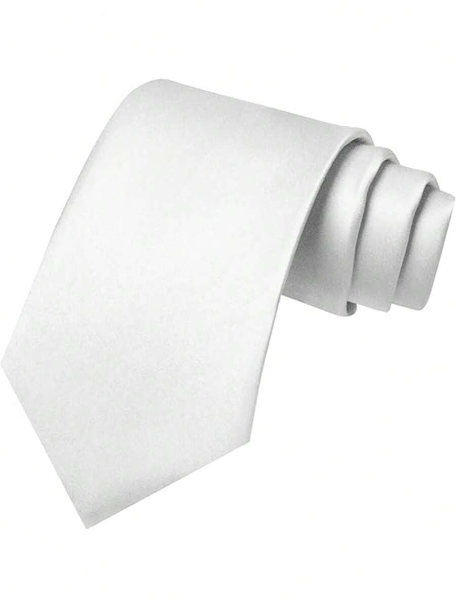 Corbata lisa de hombre