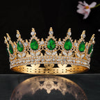 Corona para mujer con elegantes piedras preciosas