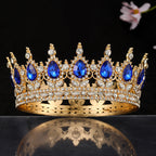 Corona para mujer con elegantes piedras preciosas